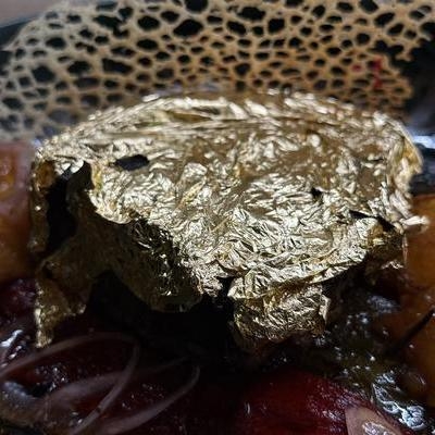 Le filet d’or ( feuille f’or image