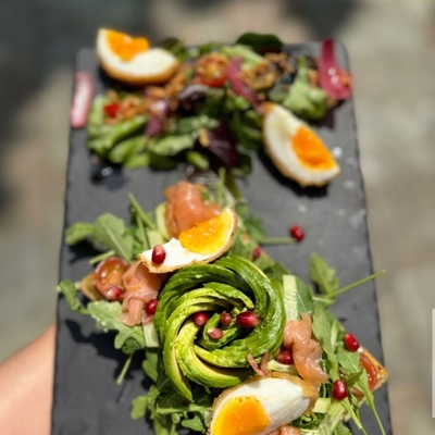 Bruschetta du jour:Saumon avocat image