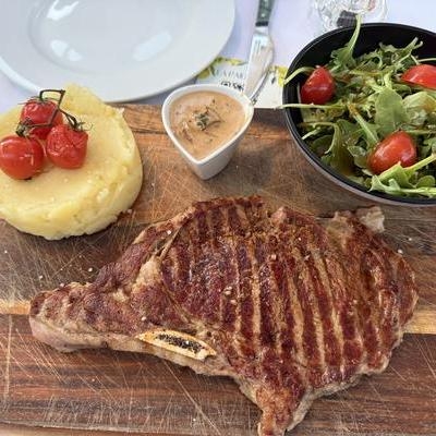 Cote de veau crème de morilles image