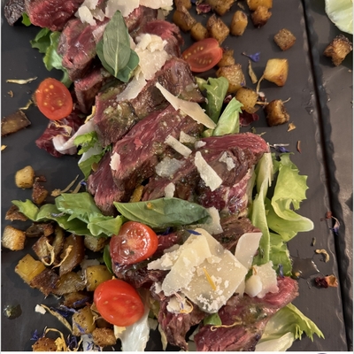 Tagliata de bœuf à l italienne image