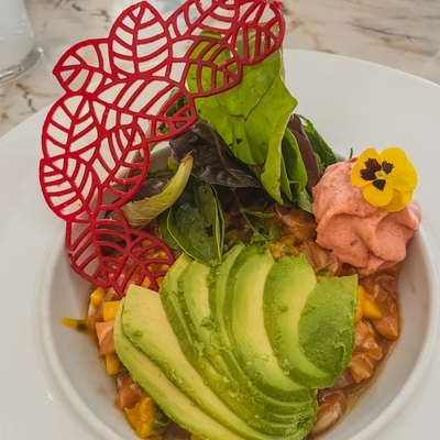 Tartare de Saumon Guacamole, Mangue image