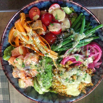 Poke Bowl Saumon image