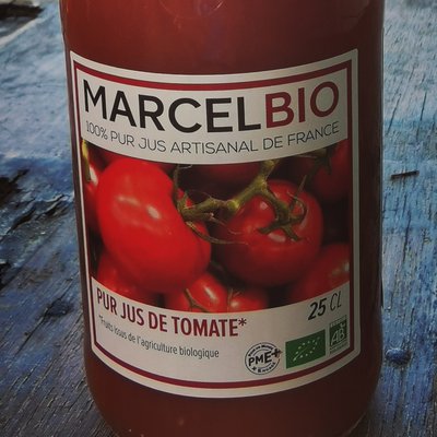 Jus de tomate bio 100% fruits image