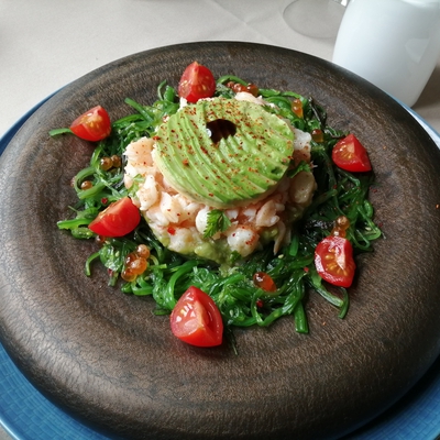 Tartare de crevette et son guacamole image