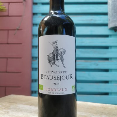 Verre de Bordeaux 2019 bio "Beau séjour" image