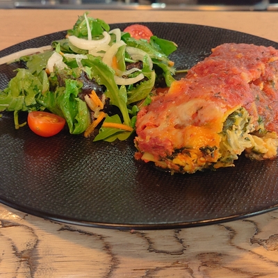 Lasagne Végétarienne au fromage corse et Menthe image