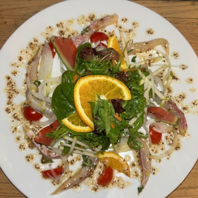 Salade de rouget aux agrumes image