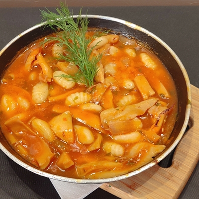 Seiches cuisinées aux Agrumes image