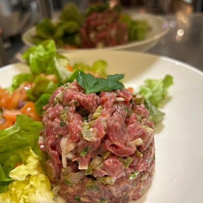 Tartare de bœuf & Frites image