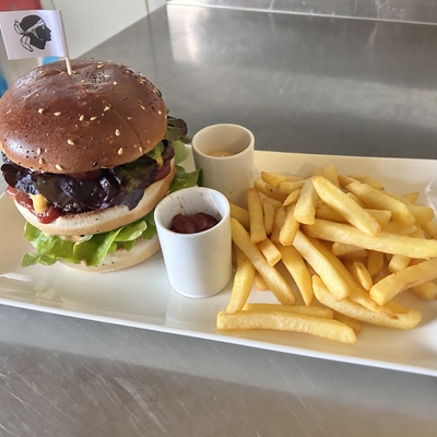 double hamburger image