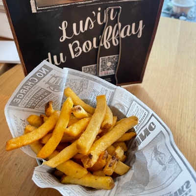 assiette de frites image