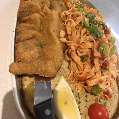 Escalope de veau milanaise image