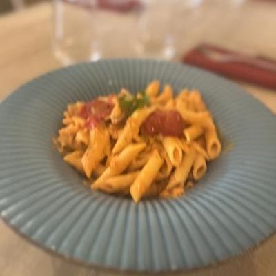 Penne au saumon image