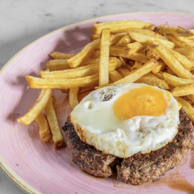 Steak à cheval image