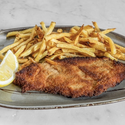 Escalope de veau panée image