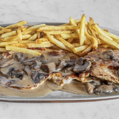 Escalope de veau à la forestière image