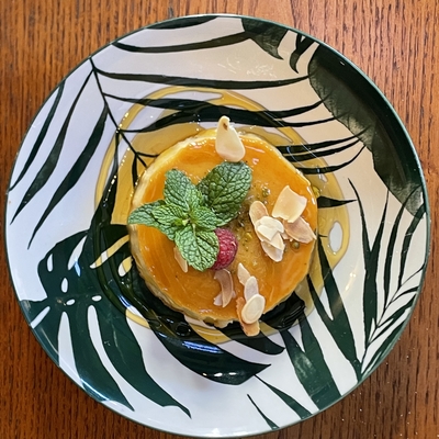 Flan banane vanille image