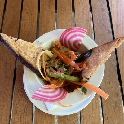 Ceviche de Mulet de ligne aux petits légumes image