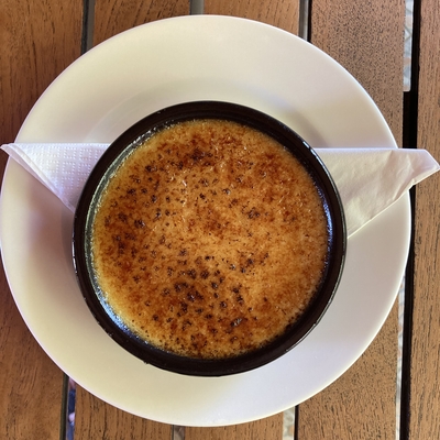 Crème brulée café amaretto image