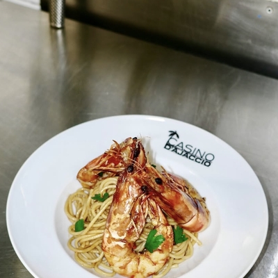 Linguine aux gambas image