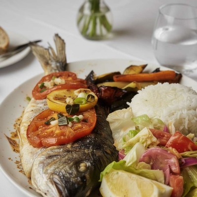 Poisson du jour grillé à la plancha image