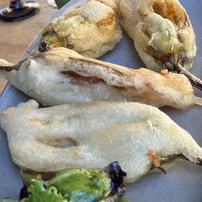 Beignets fleurs de courgettes image