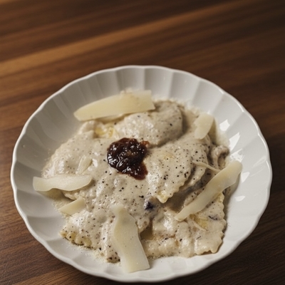 raviolis chèvre-figue image