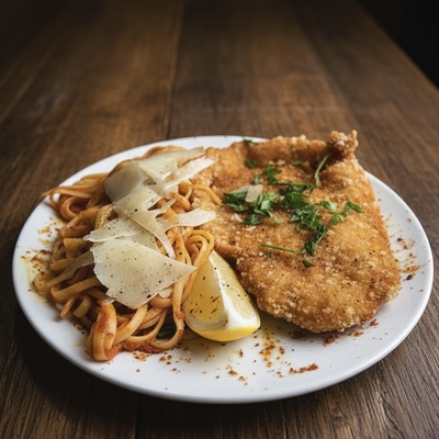 Escalope façon milanaise image