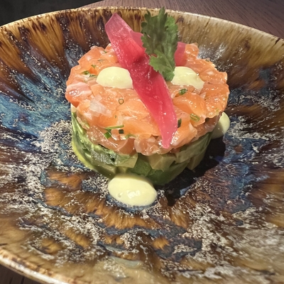 Tartare de saumon et d'avocat image