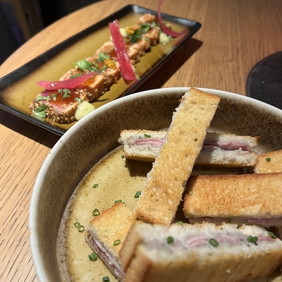 Fingers de croque monsieur à la truffe image