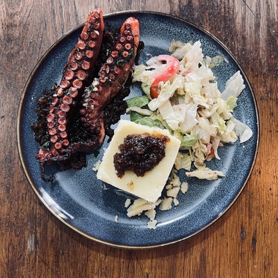 Poulpe grillé image