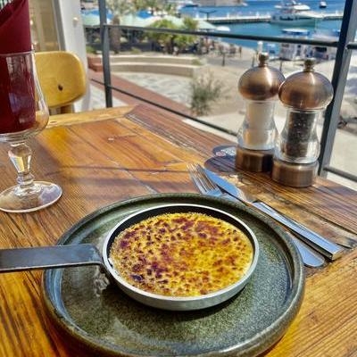 Dessert 3 : CRÈME BRÛLÉE CLÉMENTINE ET THYM image