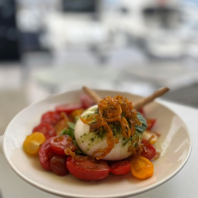 Burrata & tomates image