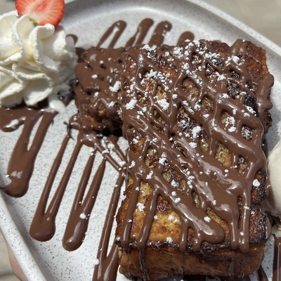 Belle Brioche Façon Pain Perdu au Nutella image