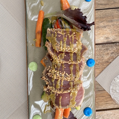 Tataki de thon mariné image