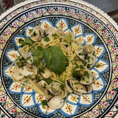 Linguine aux palourdes image