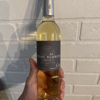 Cassis ferme blanc 50cl image