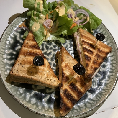 Croque monsieur façon monte Padru image
