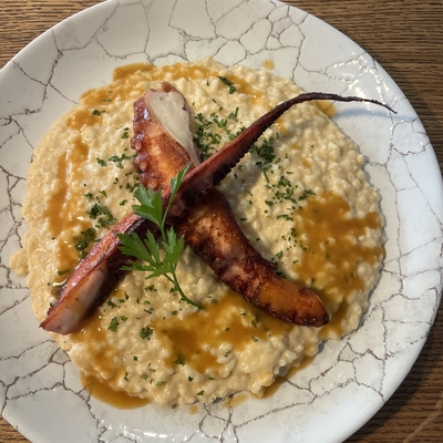 Poulpe grillé image