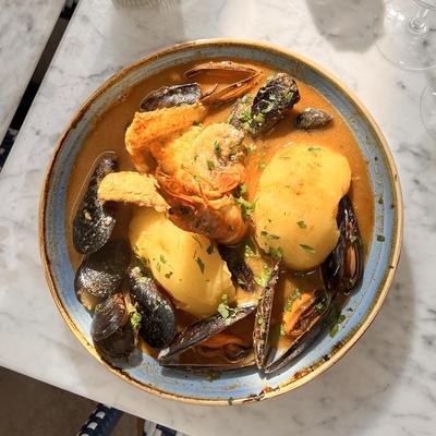 Bouillabaisse à l’assiette image