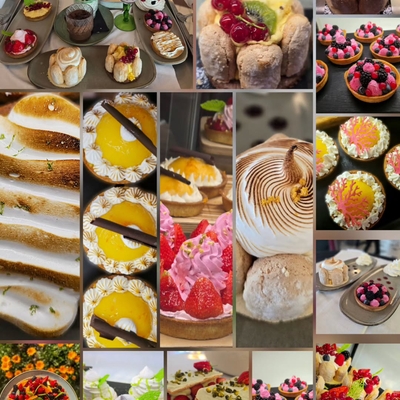 Dolci artigianali del nostro pasticciere, proposti su vassoio image