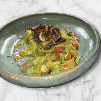 Papardelle ai gamberetti image