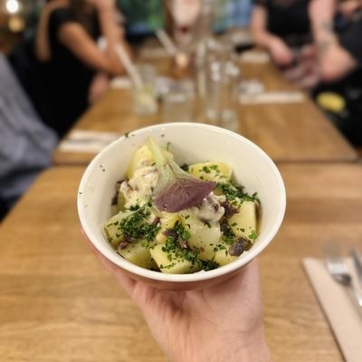 Pomme de terre chaude image