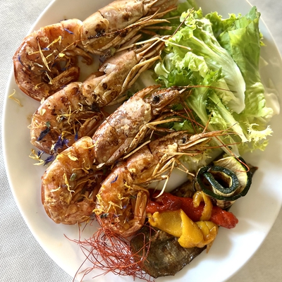 Gambas grillées image