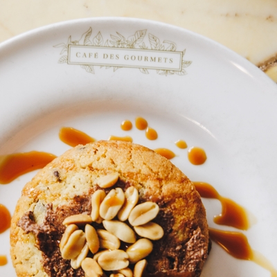 Cookie à la vanille et pépites de chocolat image