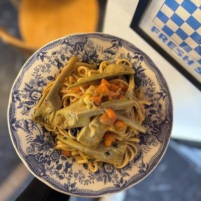 Linguine aux artichauts image