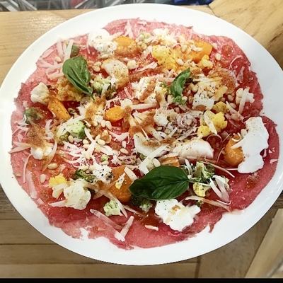 CARPACCIO DE BOEUF FRITES image