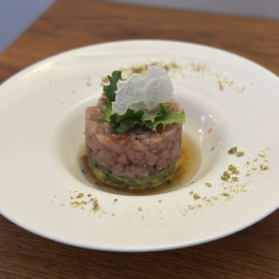 Tartare de thon, saveurs asiatiques image