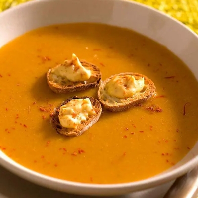 Soupe de poisson maison, pêche locale image