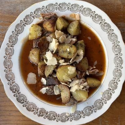 Effiloché d’épaule d’agneau image